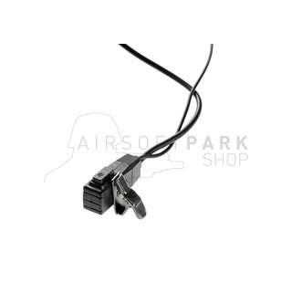 FBI Style Acoustic Headset Motorola 1-Pin Connector Black