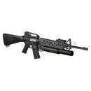 M16A3 with M203 Grenade Launcher Black