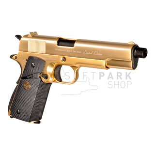 24K Gold Plated M1911 Full Metal GBB