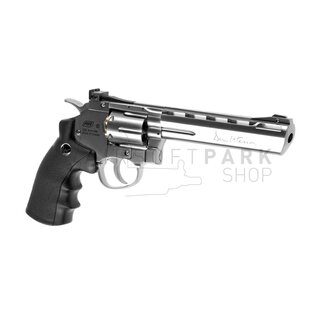 6 Inch Revolver Chrome Full Metal Co2 Low Power