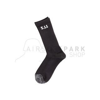 6 Inch Socks 3-Pack Black