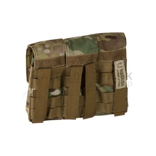 Triple Covered Mag Pouch M4 5.56mm Multicam