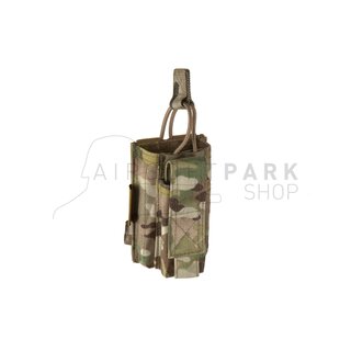 Single Open Mag Pouch 5.56mm with 9mm Multicam