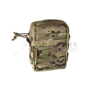 Small MOLLE Utility Pouch Zipped Multicam