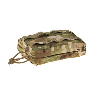 Small Horizontal MOLLE Pouch Zipped Multicam
