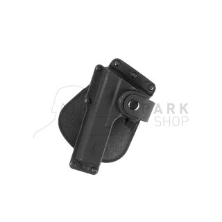 Tactical Roto Paddle Holster fr Glock 19 / 23 Left Handed Black