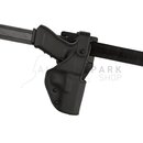 Kydex HDL Holster für Glock 17 Low Ride Black