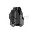 Molded Polymer Paddle Holster für Glock 17 / 19 Black