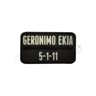 Geronimo EKIA Rubber Patch Glow in the Dark
