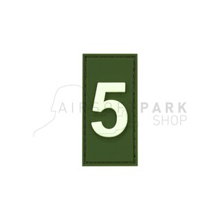 5 Team Member Rubber Patch Forest GID