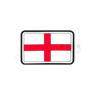 England Flag Rubber Patch Color