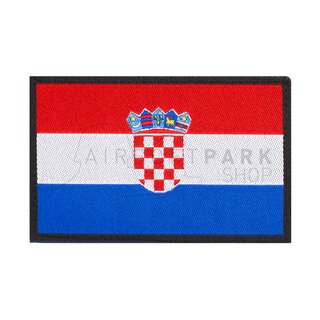Croatia Flag Patch Color