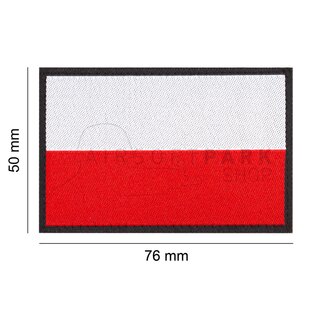 Poland Flag Patch Color