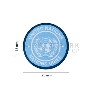United Nations Patch Round Color