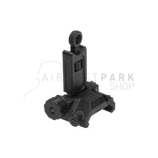 ASR021 Flip-Up Rear Sight Plastic Black