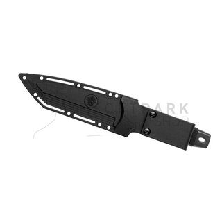SW7S Fixed Blade Serrated Tanto Black