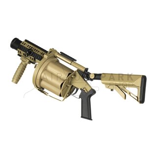 MGL Multiple Grenade Launcher Tan