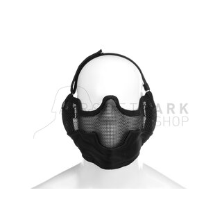 Steel Face Mask Black