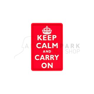 Keep Calm Rubber Patch